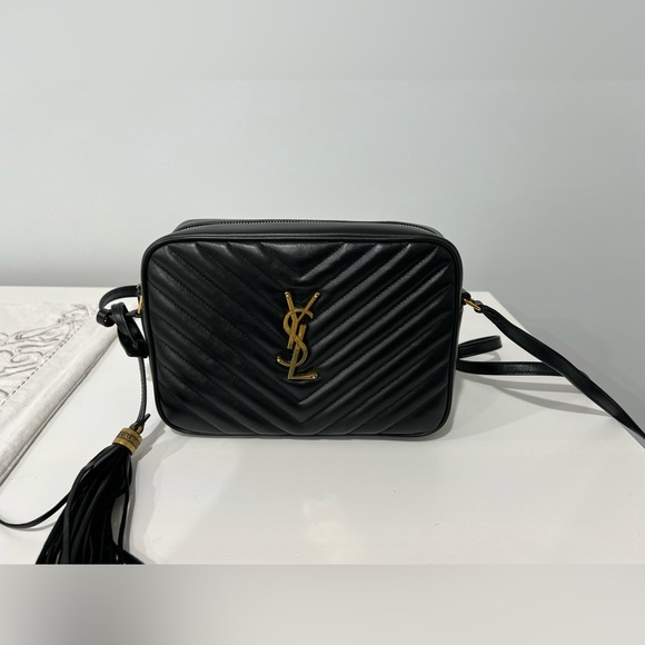 Authentic YSL medium camera bag, black, excellent condition. - Picture 1 of 11